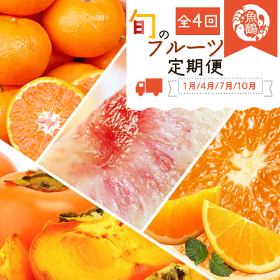 【発送月固定定期便】紀州和歌山産旬のフルーツセット(みかん・清見・桃・柿)全4回【配送不可地域:離島・北海道・沖縄】【4005194】和歌山県九度山町60000果物・フルーツもも・すもも