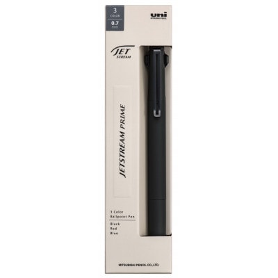JETSTREAM PRIME 3色ボールペンノック式0.7mm ブラック【1661683】山形県川西町16000雑貨・日用品文房具