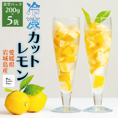 瀬戸内産 カットレモン冷凍 200g×5パック【2026年2月中旬〜順次発送】【冷凍便】数量限定【配送不可地域:離島】【1510157】愛媛県上島町7000果物・フルーツみかん・柑橘類