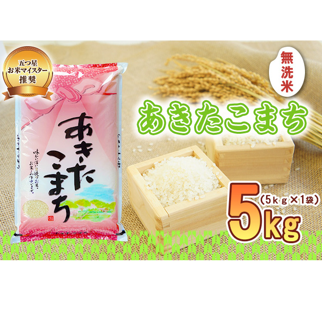 佐々木米穀店 米 五つ星お米マイスター推奨 あきたこまち 無洗米 5kg 岩手 盛岡市産 お米 白米 精米 ご飯 ブランド米 新米 令和6年産 産地直送  コメ こめ おこめ 令和6年 2024年 岩手県 盛岡 盛