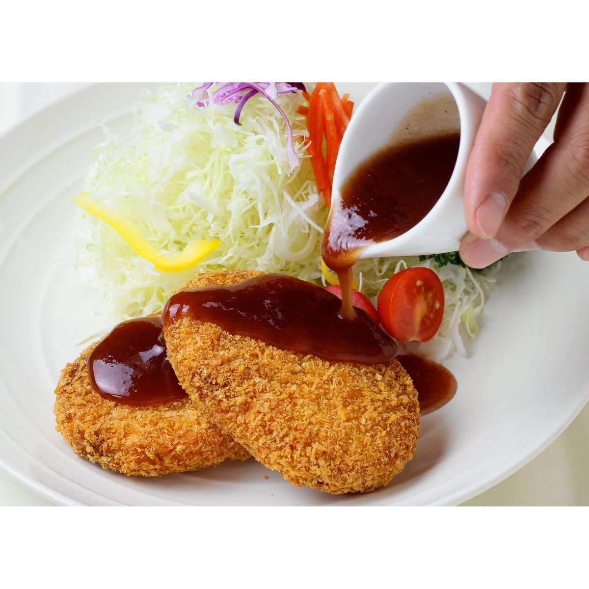 レンジでチンOK!「いわて漢方和牛コロッケ」総数8個 特製ソース付き 冷凍コロッケ 洋食 夕飯 ランチ お弁当 おかず 時短 簡単調理 便利 温めるだけ 揚げ物 レンジ調理 岩手県盛岡市13000肉