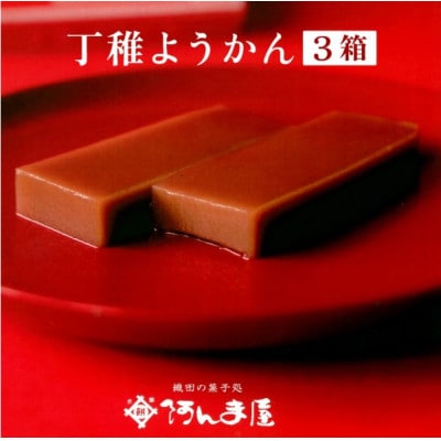 水ようかん「阿んま屋の丁稚羊羹」一枚流し 約250g × 3箱(計750g)【配送不可地域:離島】【1680812】福井県越前町9000菓子・スイーツ饅頭・羊羹・大福