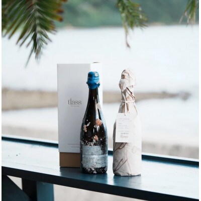 tlass-2024 1st Edition-海底熟成前後飲み比べスパークリング【配送不可地域:離島】【1643588】鹿児島県瀬戸内町115000酒・アルコールワイン