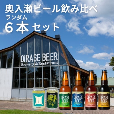 奥入瀬ビール(クラフトビール)ランダム飲み比べ6本セット【配送不可地域:離島】【1627615】青森県十和田市18000酒・アルコールビール・発泡酒