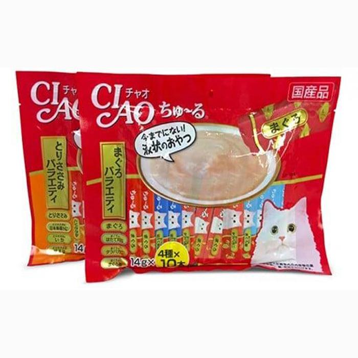 いなば ちゅ〜る 人気定番セット 80本 焼きかつお 10本 セット CIAO チャオ ちゅーる キャットフード かつお カツオ 鰹 猫 ねこ おやつ ペットフード ペット用品 ペット 静岡県 静岡◆静岡県静