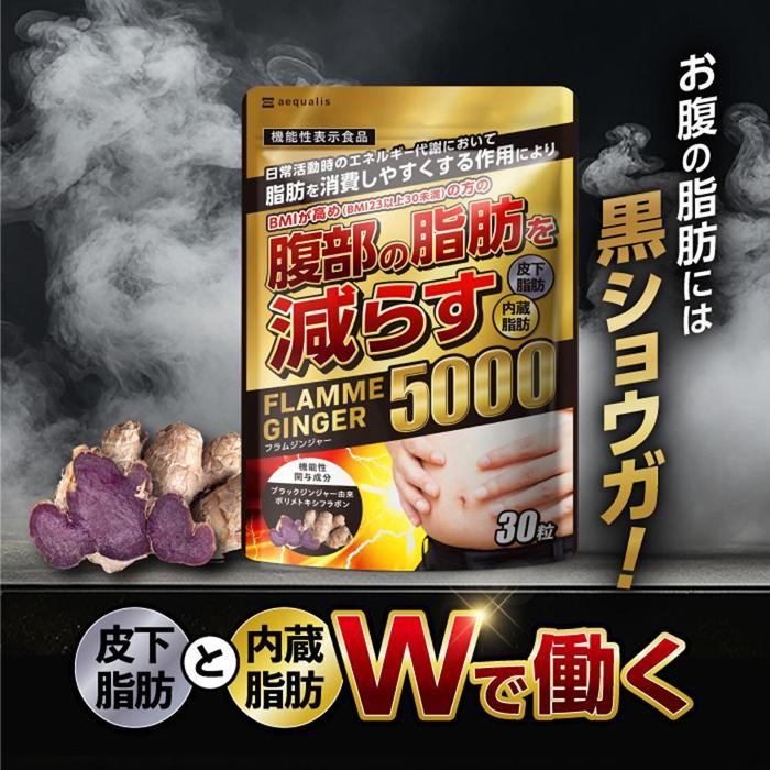 ブラックジンジャー サプリメント フラムジンジャー 機能性表示食品 30日分◇静岡県静岡市8000鍋セット・総菜・加工食品その他 鍋セット・総菜・加工食品