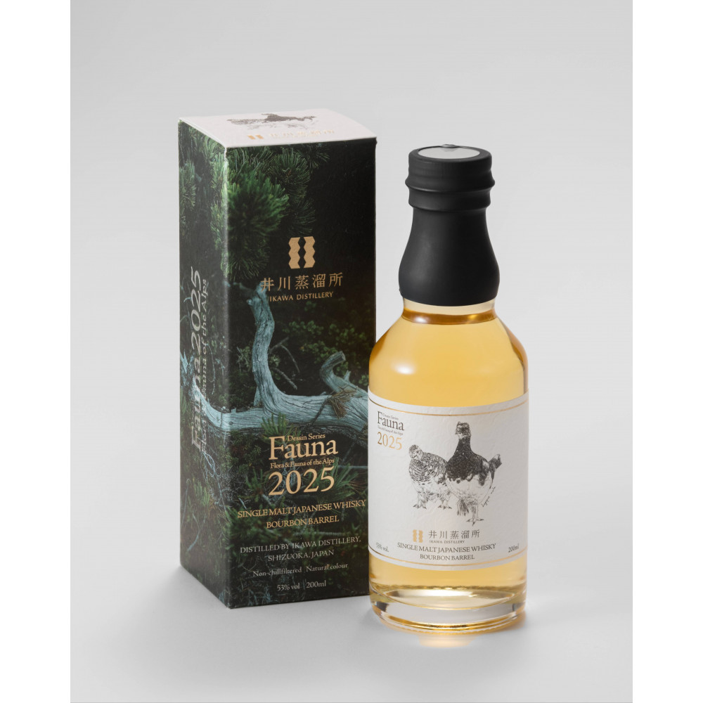 【新品未開栓】井川蒸留所 Fauna 2025 シングルモルトウイスキー 井川蒸溜所 SINGLE MALT Dessin Series Fauna 2025◇ | 静岡県