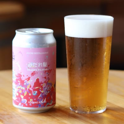【与謝野町産ホップ使用クラフトビール】 みだれ髪 350ml×24本 YOSANO PILSNER【配送不可地域:離島】【1670380】京都府与謝野町64000酒・アルコールビール・発泡酒