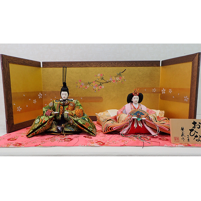 雛人形 京八番親王「双金有楽錦」オリジナル金襴敷 No.8-802 インテリア 装飾品 お雛様 兵庫県小野市281000衣類・装飾品・工芸品その他 装飾品・工芸品