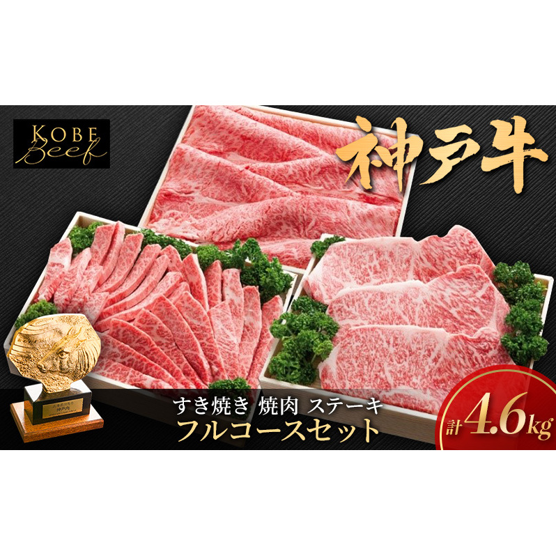 神戸ビーフ KSFC30 フルコースセットB 神戸牛 焼肉 太田家 冷凍 肉 牛肉 兵庫県加西市301000肉牛肉