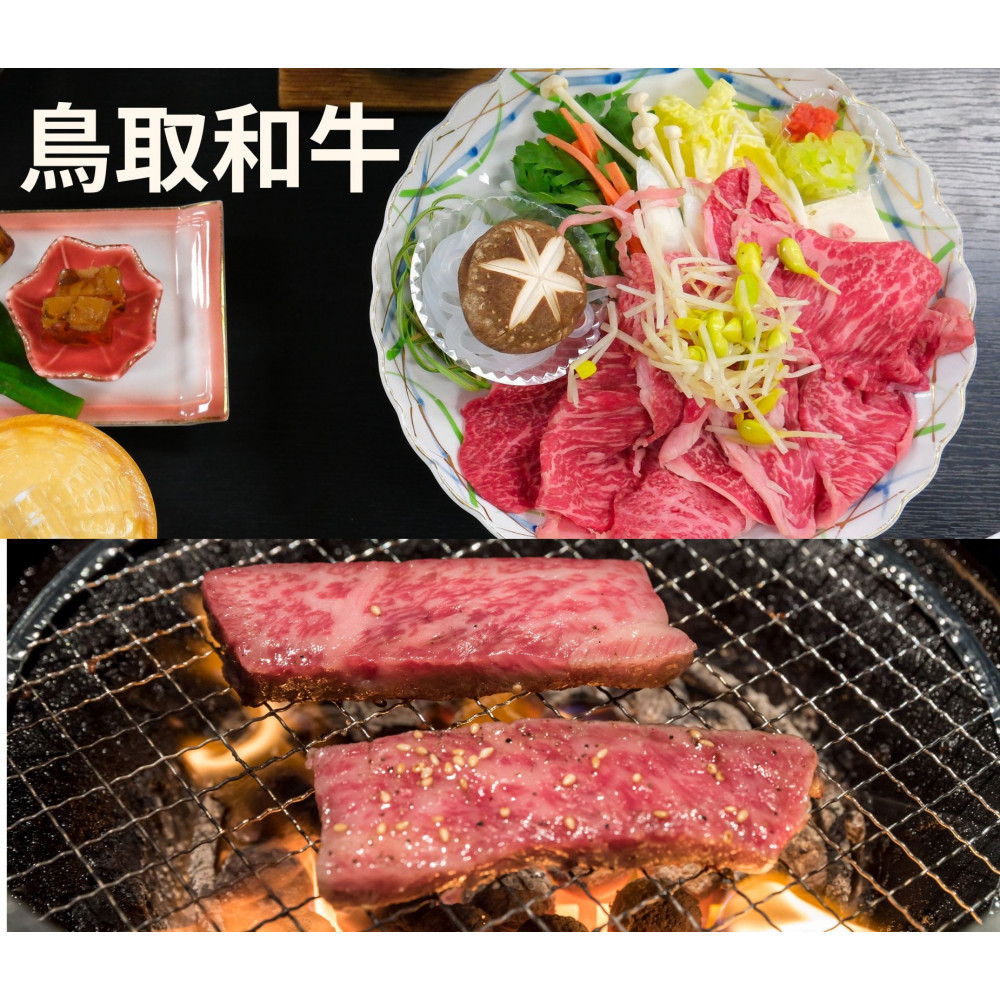 鳥取和牛モモすき焼き用&バラ焼肉用鳥取県鳥取市17000肉牛肉