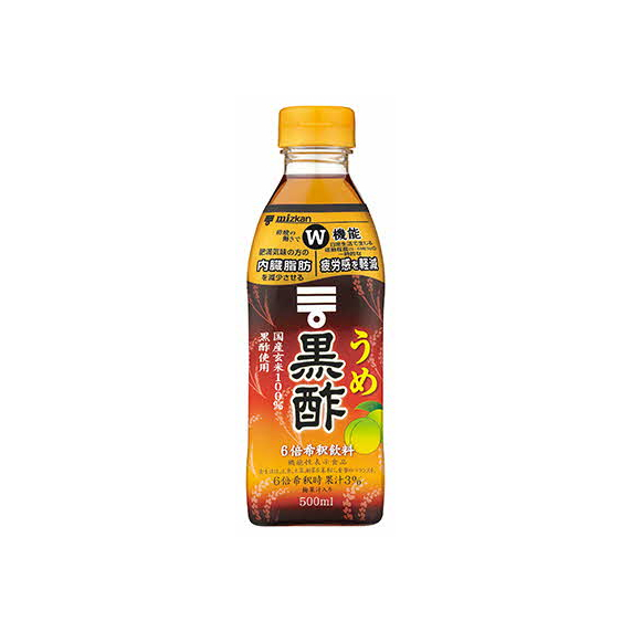 ミツカン うめ黒酢500ml 6本兵庫県三木市17000お茶・飲料果汁・野菜飲料