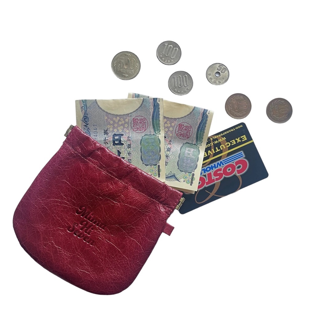 made in HYOGO〜Cherry Candy pouch(dark cherry)兵庫県三木市18000衣類・装飾品・工芸品鞄・バッグ