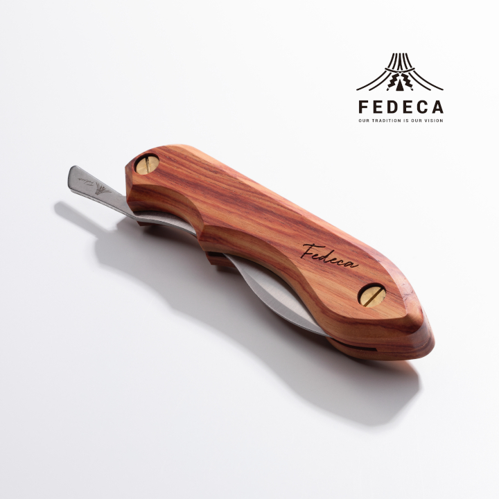 【FEDECA】 折畳式料理ナイフ チューリップウッド 001212兵庫県三木市85000雑貨・日用品調理器具