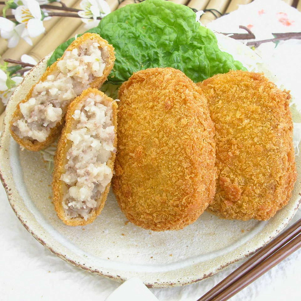 手づくり 村上牛 コロッケ 6個(70g×3個×2パック) 1021004 牛肉コロッケ お惣菜 おかず新潟県村上市10000鍋セット・総菜・加工食品総菜