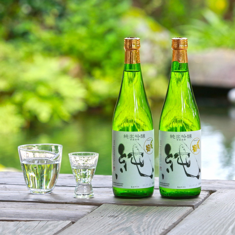 〆張鶴 純 720ml×2本 AB4044新潟県村上市16000酒・アルコール日本酒