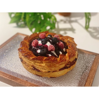オーガニック ブルーベリー パイ (直径16cm) B4124新潟県村上市24000菓子・スイーツその他 洋菓子