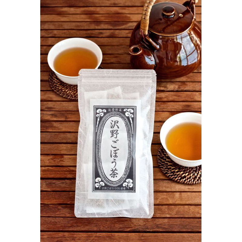 能登伝統野菜 沢野ごぼう茶(ティーパック4g×10個×4袋) ノンカフェイン デカフェ カフェイン無し石川県七尾市15000お茶・飲料お茶