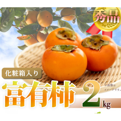 【2025年11月発送】和歌山秋の味覚 富有柿 約2kg 化粧箱入【日高町】【1217242】和歌山県日高町12000果物・フルーツその他 果物・フルーツ