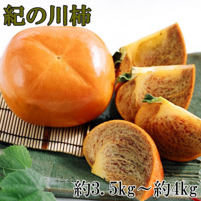 【希少】紀の川柿(たねなし)約3.5〜4kg・秀品(日高町)【1471112】和歌山県日高町18000果物・フルーツその他 果物・フルーツ