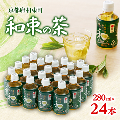 和束の茶(280ml×24本)【1263783】京都府和束町12000お茶・飲料コーヒー・紅茶