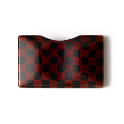 和モダンを感じる【漆の名刺入れ】VYAC CARD CASE(市松)【1455404】福井県鯖江市22000衣類・装飾品・工芸品その他 装飾品・工芸品