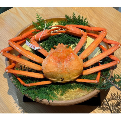 【産地直送】越前産 紅ずわいがに 1.0kg以上×1杯【配送不可地域:離島・北海道・沖縄・東北・関東・中国・四国・九州】【1541081】福井県鯖江市30000魚介・海産物カニ