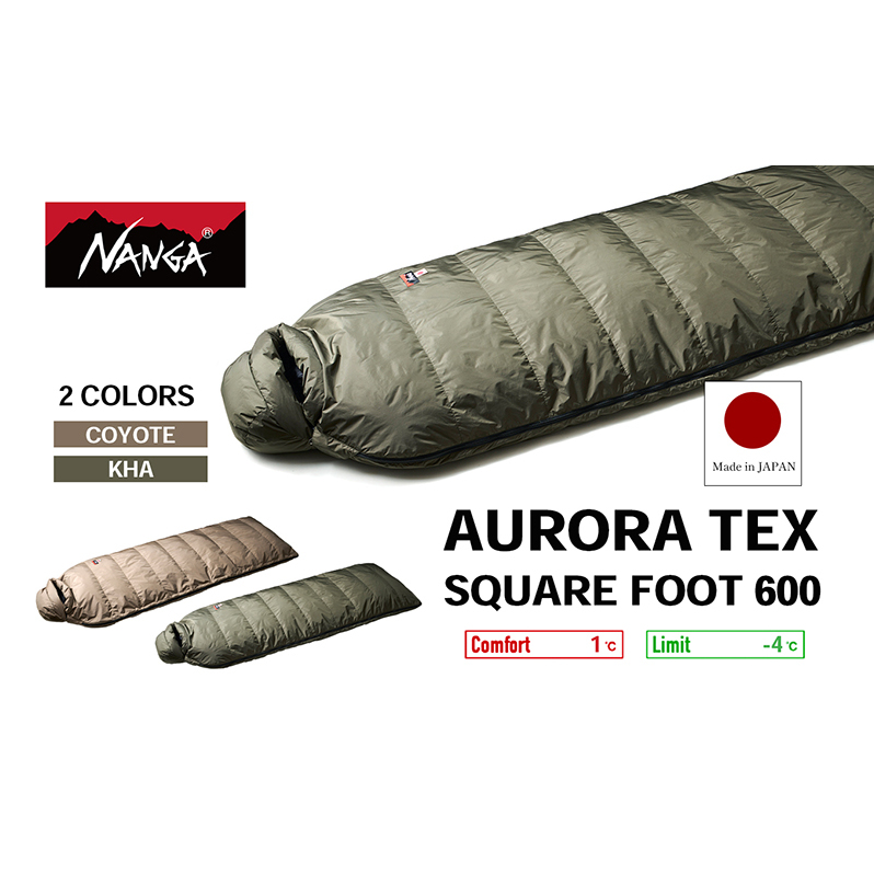 NANGA AURORA TEX SQUARE FOOT 600 iK _EVt I[ebNX XNGAtbgꌧČs150000ߗށEiEH|ȋ iEH|i
