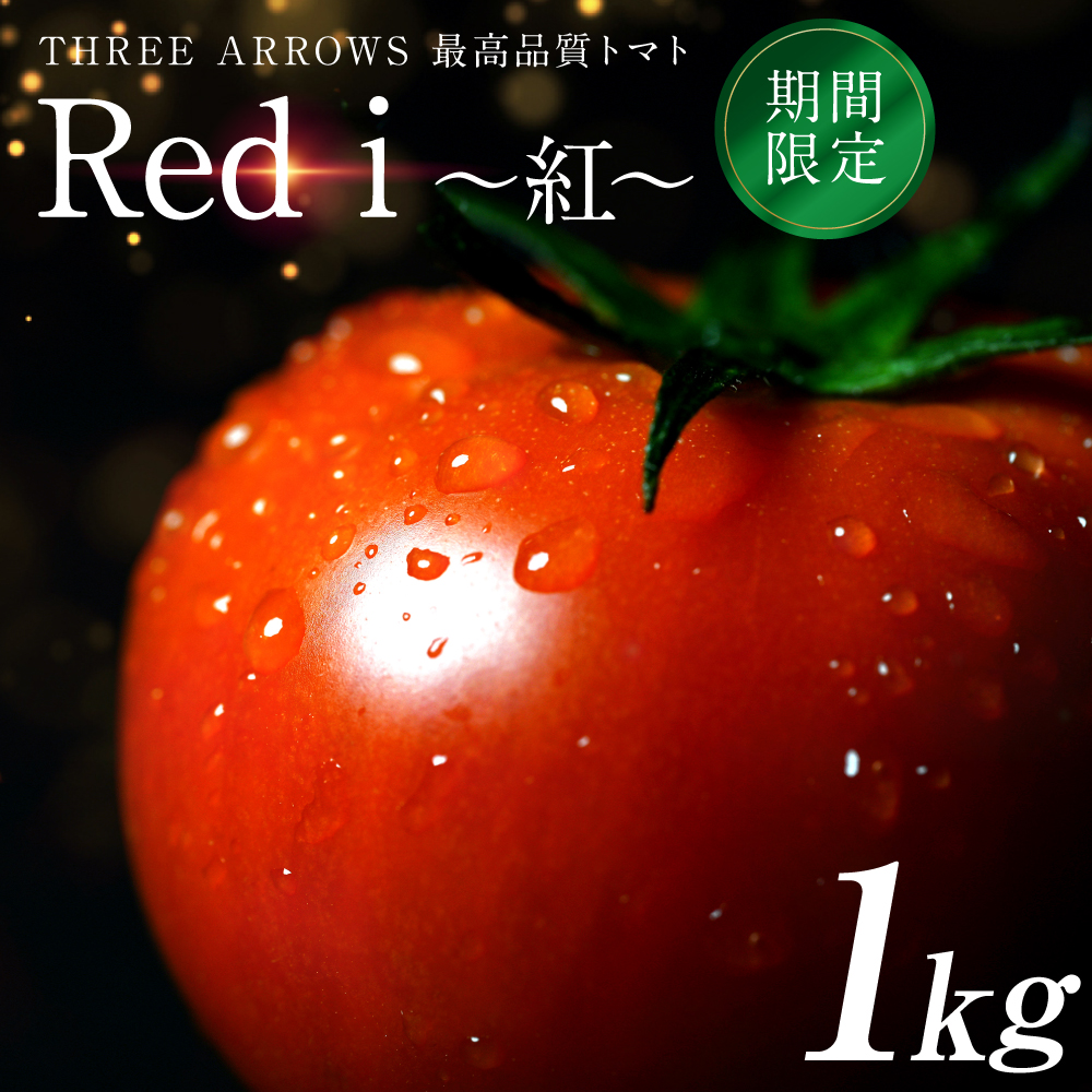 【先行予約】 Red i 〜紅〜 1kg トマト とまと 野菜 やさい 旬の野菜 新鮮な野菜 地元産野菜 ご当地 国産 特産品 お取り寄せ 家庭用 食卓 【2026年1月中旬より順次発送】熊本県八代市17000野菜・