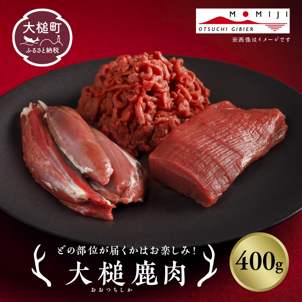 【ジビエ】大槌産 鹿肉400g岩手県大槌町10000肉ジビエ