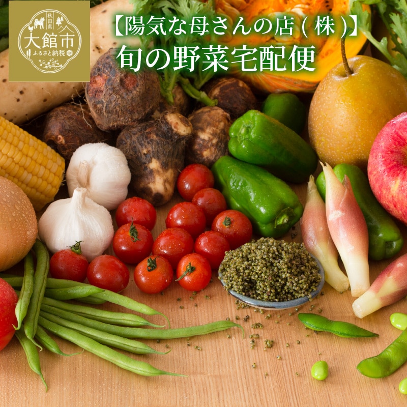 60P3205 旬の野菜宅配便秋田県大館市12000野菜・きのこその他 野菜
