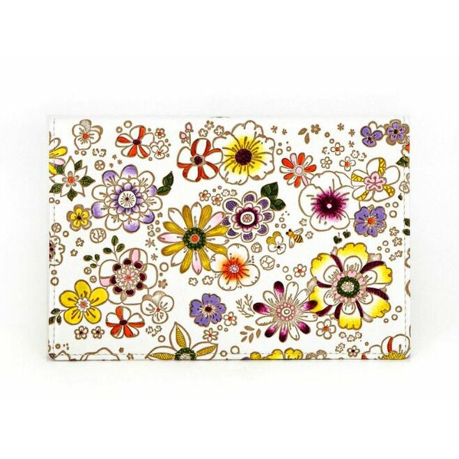 【文庫屋大関】パーソナルホルダー みつばち【皮革工芸品】 民芸品 雑貨 日用品 文房具 革小物 革製品 ファイル ケース 東京都墨田区73000衣類・装飾品・工芸品その他 装飾品・工芸品