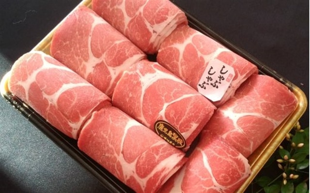 No.2023-1 鹿児島県産黒豚しゃぶしゃぶ1.5kg鹿児島県錦江町22000肉豚肉