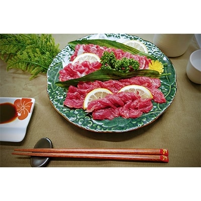 【熊本県産】馬刺セット400g(霜降り・赤身各200g)※タレ・生姜付【配送不可地域:離島】【1016469】熊本県宇城市31000肉その他 肉