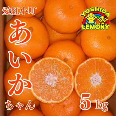 先行予約 愛紅小町 あいかちゃん 5kg【1023853】熊本県宇城市22000果物・フルーツみかん・柑橘類