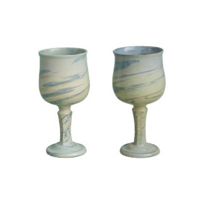 ペア 洋酒杯(練上手)和歌山県有田川町42000衣類・装飾品・工芸品その他 装飾品・工芸品