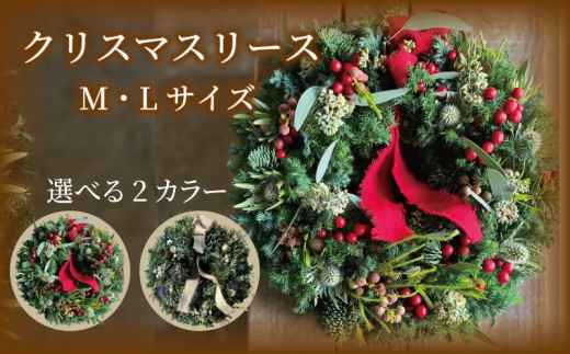 クリスマスリース クリスマス リース 先行予約 赤 花 期間限定ドライフラワー ドライリース フレッシュリース インテリア プレゼント お花 ギフト クリスマスプレゼント クリスマスギフト