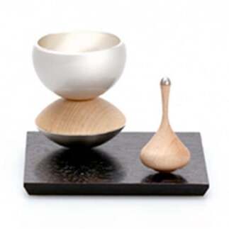 【高岡銅器】揺音セット Silver 空穏KUON 揺れるおりん 民芸品 伝統技術 工芸品 おりん  FAD-0658富山県高岡市145000衣類・装飾品・工芸品その他 装飾品・工芸品