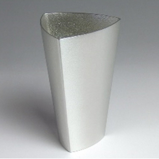 【高岡銅器】TRI ビアカップ 民芸品 工芸品 伝統技術 食器 タンブラー 錫製  FAD-0680富山県高岡市54000雑貨・日用品食器・グラス