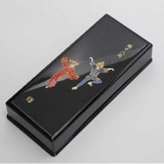 【高岡漆器】ペンケースおわら蒔絵 民芸品 工芸品  FAD-0731富山県高岡市45000衣類・装飾品・工芸品その他 装飾品・工芸品