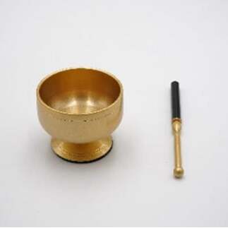 【高岡銅器】末広りん F金メッキ  FAD-0965富山県高岡市70000衣類・装飾品・工芸品その他 装飾品・工芸品