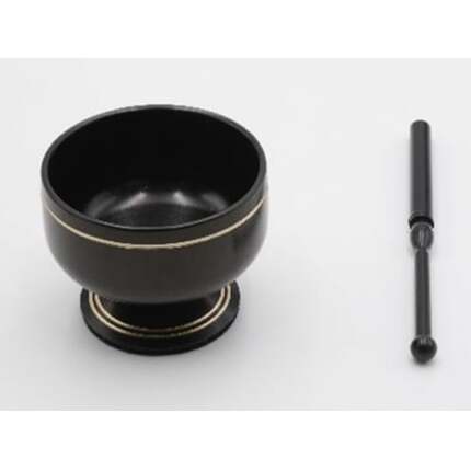 【高岡銅器】末広りん ブラック おりん りん台 一体 モダン 仏具 インテリア  FAD-0966富山県高岡市70000衣類・装飾品・工芸品その他 装飾品・工芸品