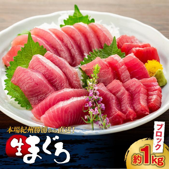 生まぐろの本場紀州勝浦から直送! 生メバチマグロ 約1kg和歌山県那智勝浦町22000魚介・海産物鮮魚