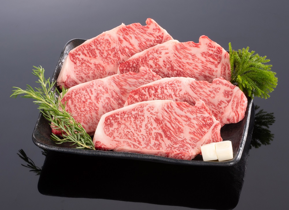 熊野牛 ロースステーキ 約1kg【MT2】和歌山県那智勝浦町44000肉牛肉