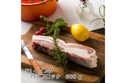 高級食材!F1イノブタ 塊肉(バラ)500g和歌山県那智勝浦町18000肉その他 肉