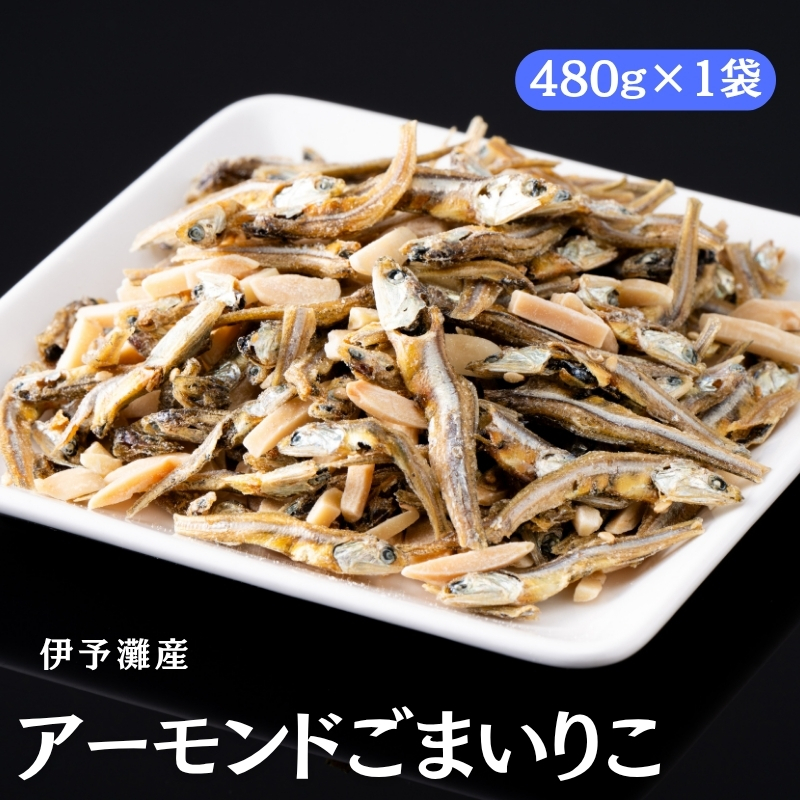 アーモンド小魚 480g×1袋 アーモンドフィッシュ アーモンドごまいりこ カルシウム 給食 オカベ 伊予灘産 伊予市 愛媛|A108愛媛県伊予市6000鍋セット・総菜・加工食品その他 鍋セット・総菜