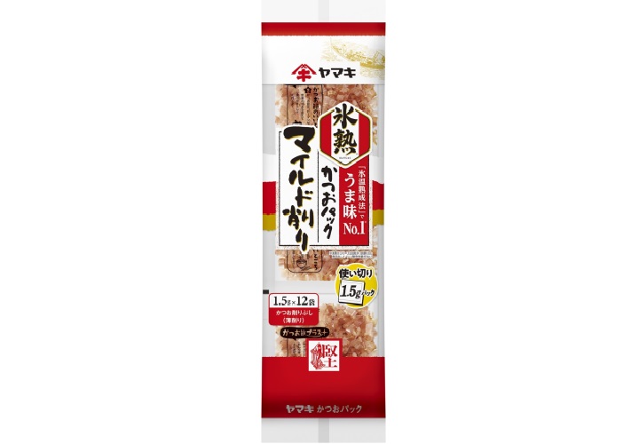 ヤマキ 氷熟 マイルド削り 18g(1.5g×12袋)×12P かつおぶし 削り節 うま味 使い切り トッピング 冷奴|B286愛媛県伊予市11000魚介・海産物その他 魚介・海産物