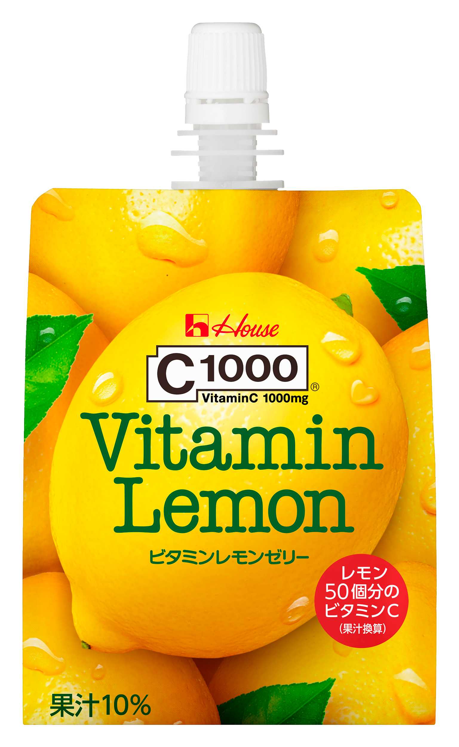 ハウス C1000 ビタミンレモンゼリー180gパウチ 24個入り愛媛県伊予市21000菓子・スイーツプリン・ゼリー