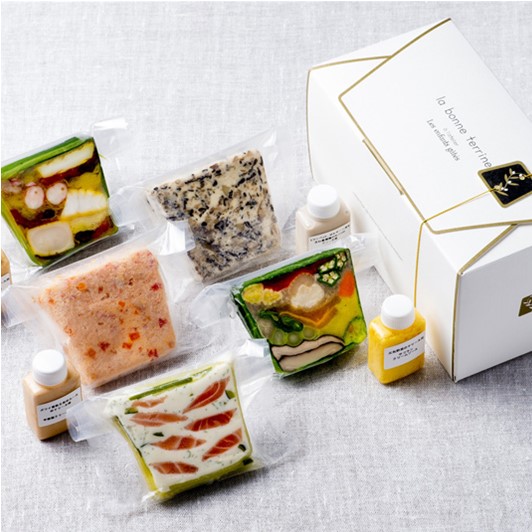 ラボンヌテリーヌ 野菜と魚介のテリーヌセット東京都渋谷区40000鍋セット・総菜・加工食品総菜