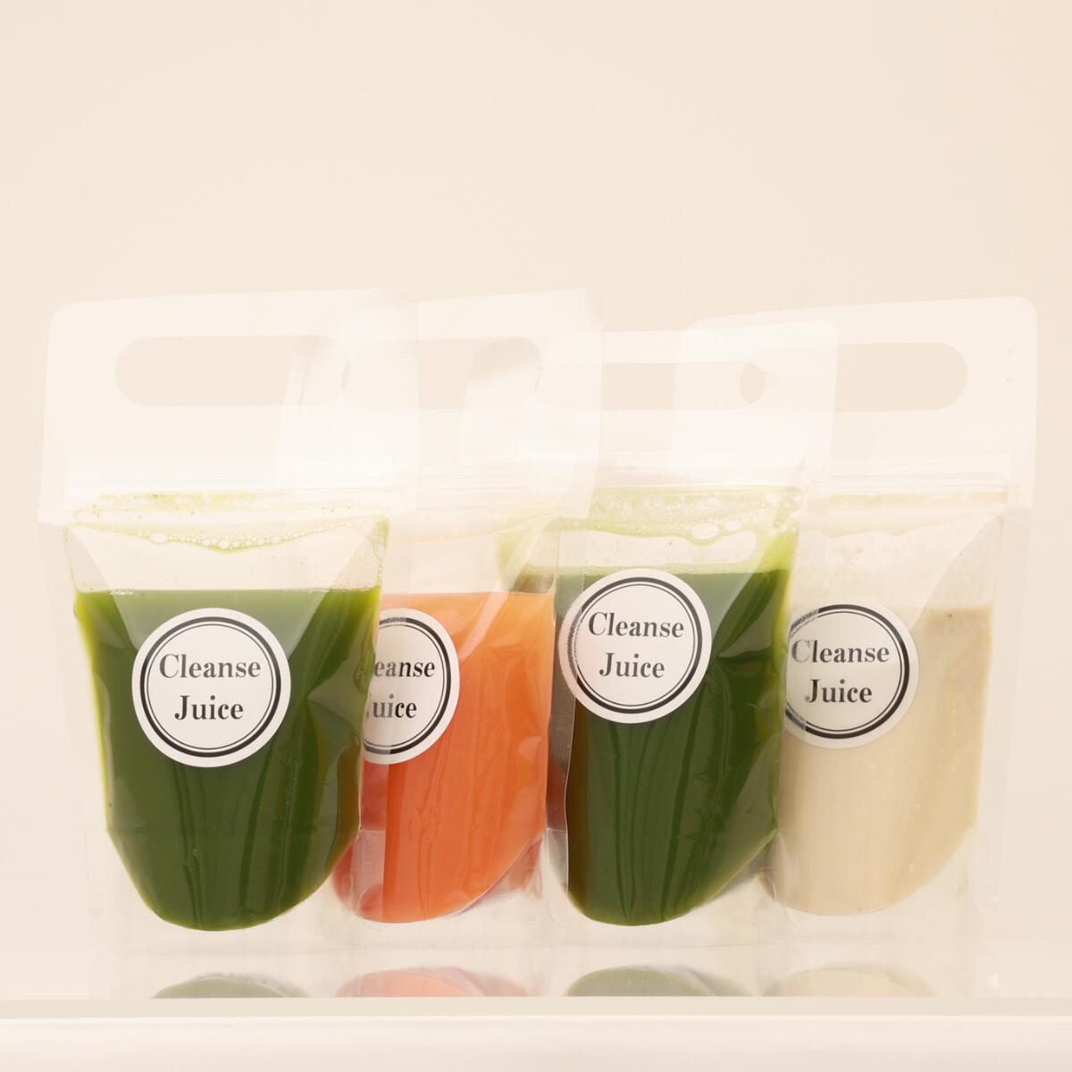 コールドプレスジュース【1日分/4本セット】東京都渋谷区18000お茶・飲料果汁・野菜飲料